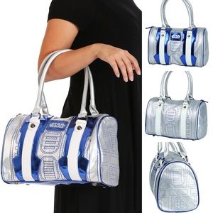 Star Wars Disney R2D2 Purse Huge Satchel Handbag